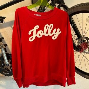 Workshop Rebublic Red Sweater Size Medium